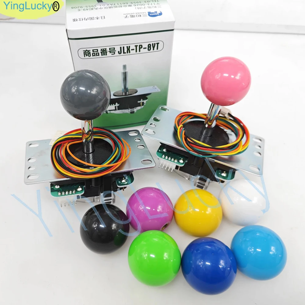 Nuevo Original SANWA Joystick JLX TP-8YT-SK Arcade joystick 5pin Cable juego Video Arcade máquina Neo Geo Zero Delay Fistfight - imagen 2