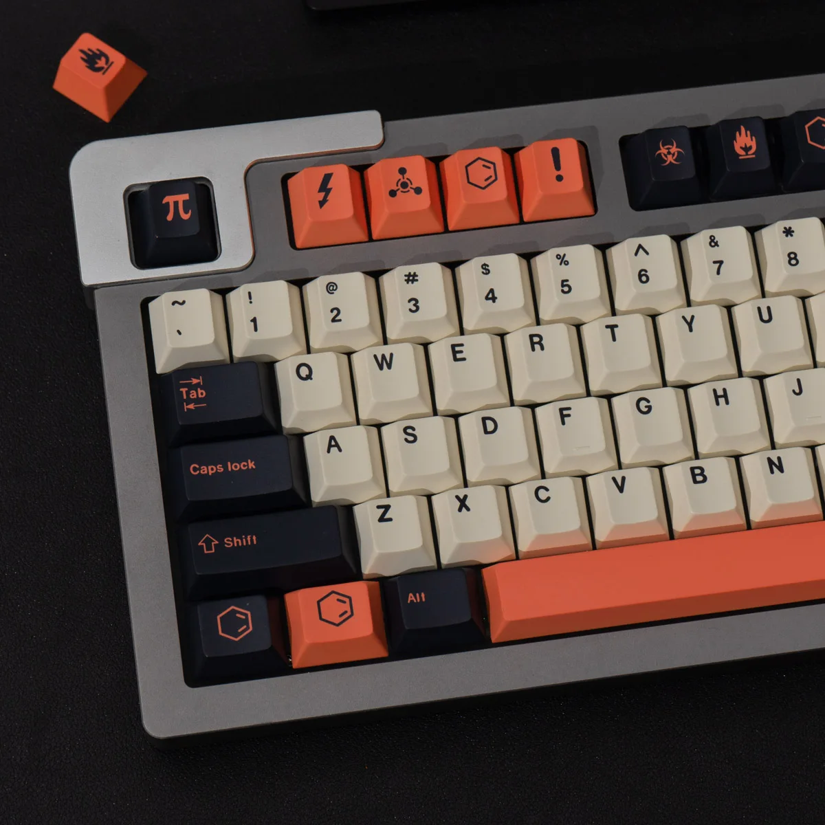 Juego grande de teclas de carbono GMK, teclas de perfil de cereza, subteclas de tinte PBT para teclado mecánico 61 64 68 75 84 980 87 Filco104 - imagen 2