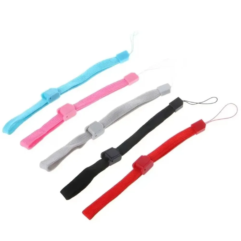 Correa ajustable con mango de 50 Uds para Nintendo Wii, cordón de muñeca, eslinga de cuerda para pulsera con mando a distancia Wii