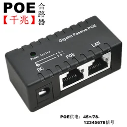 Inyector PoE Gigabit para Cámaras IP – Adaptador Multivoltaje