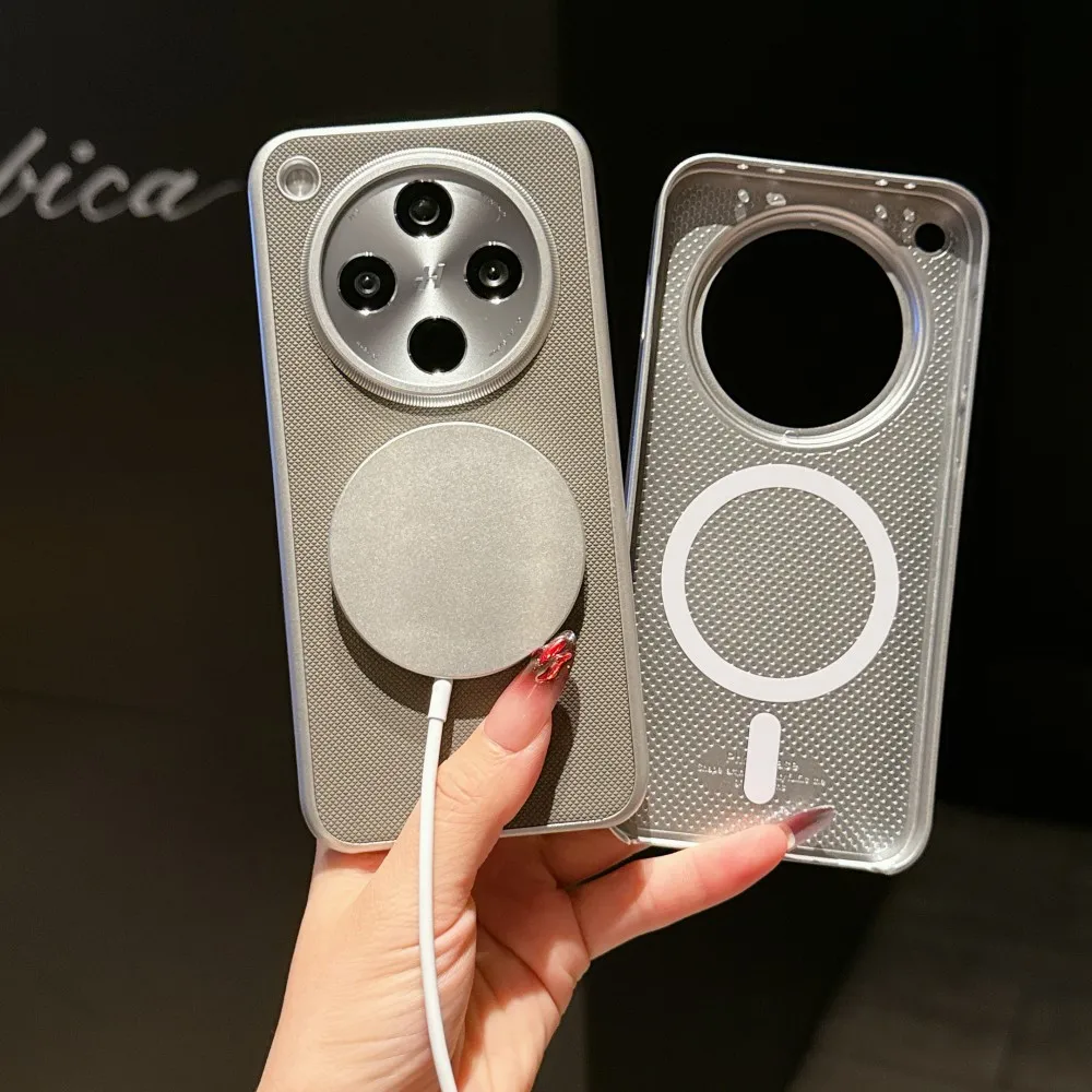 Para OPPO Find X8 Ultra funda de moda dura magnética carga inalámbrica funda protectora trasera para Find X8 Pro X8S + carcasa de teléfono - imagen 4