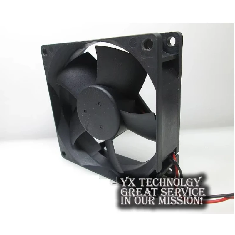 Para Delta DSB0812M 12V 0,14a 80mm 8CM 8025 2 alambre ventilador de refrigeración 80*80*25MM - imagen 2