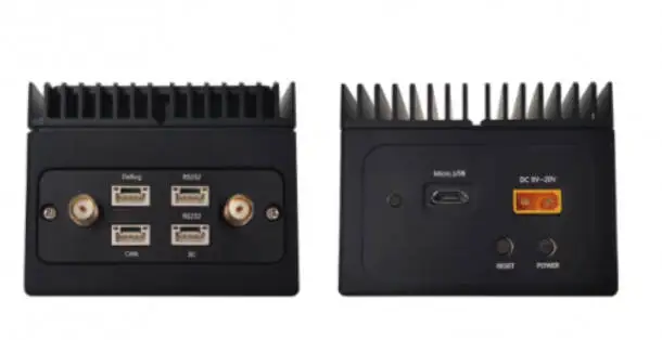 Mini PC A203 con módulo Jetson Xavier NX de 8 GB, SSD de 128 GB, 2xUSB 3, RS232, WiFi/BLE, carcasa de aluminio, JetPack preinstalado 5,02 - imagen 4