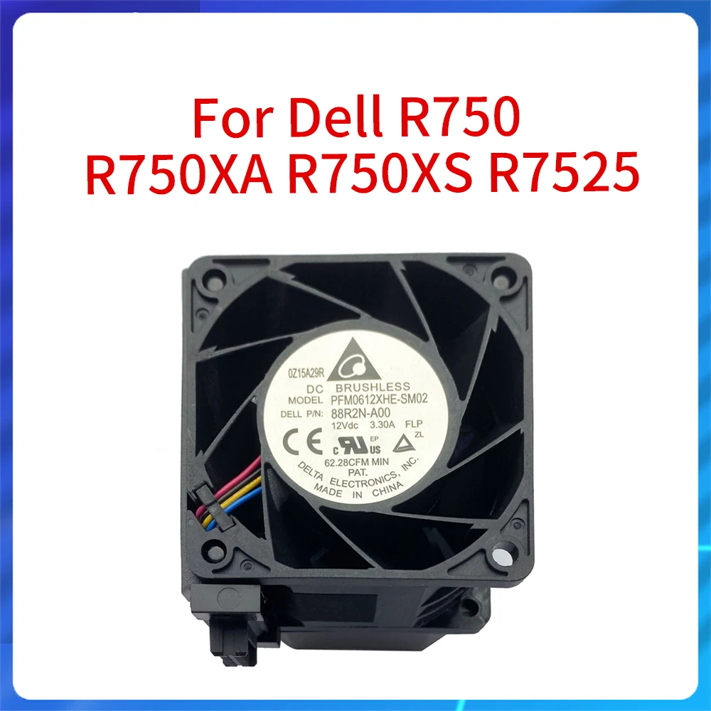 CN-0XD7N7 Original para Dell PowerEdge R750, R750Xa, R750xs, R7525, 3A, ventilador de alto rendimiento, XD7N7, nuevo