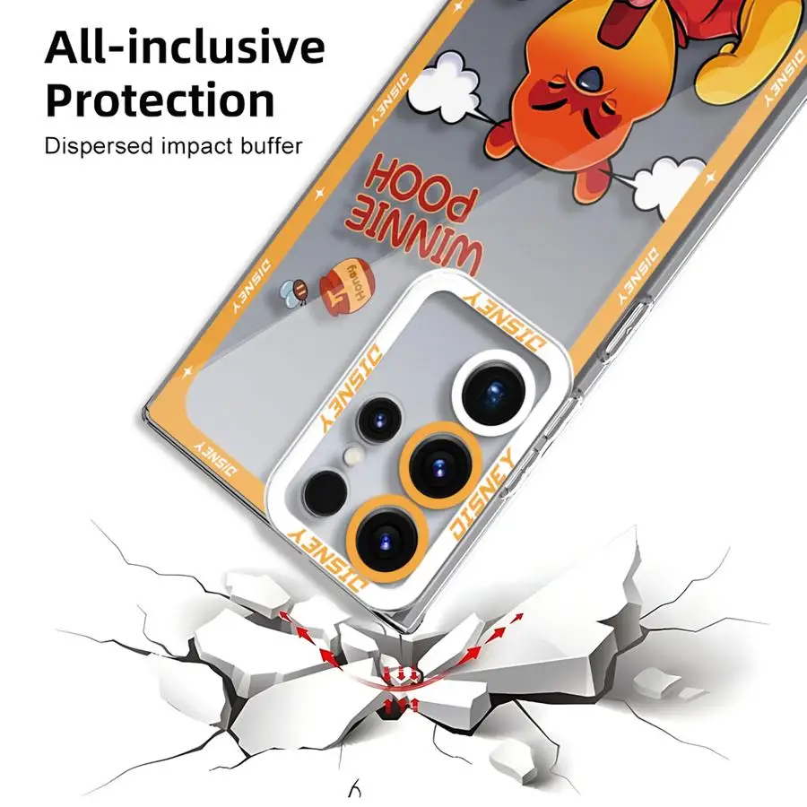 Disney Winnie Pooh funda de teléfono para Galaxy note 20 20Ultra, S21, S23, S22, S20, S24 Plus, S20, S23, S22, S21, S24, S23 Ultra, S20, S23, S21 FE - imagen 4