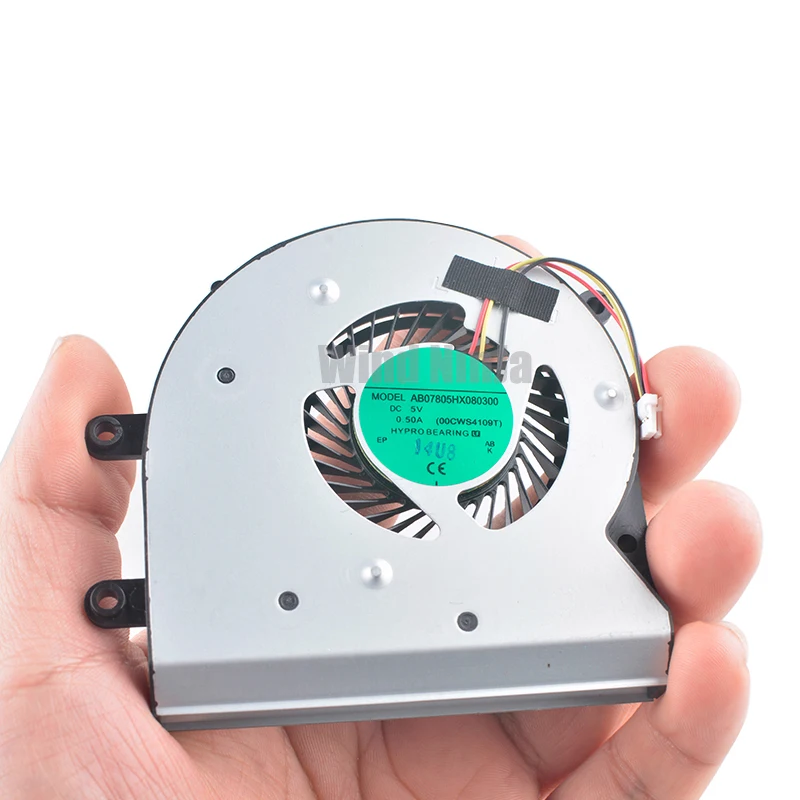 AB07805HX 080300   00CWS4109T DC5V 0.50A Ventilador de enfriamiento centrífugo para computadora CPU GPU - Ventilador de PC de escritorio de alto rendimiento - imagen 4