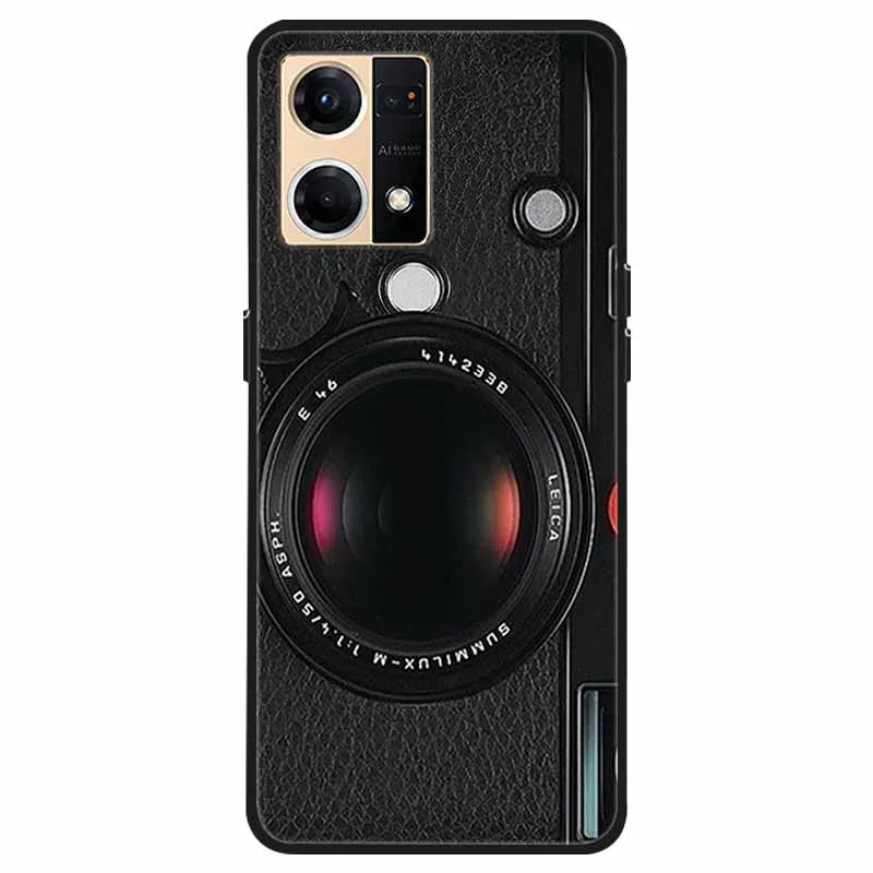 Funda trasera de silicona suave para móvil, carcasa de mármol para Oppo Reno 7 4G, F21 Pro 4G, Reno7, CPH2363, 2022 - imagen 3