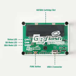 Grabador de cartuchos flash Game Boy, GBA y GBC para ROM y partidas