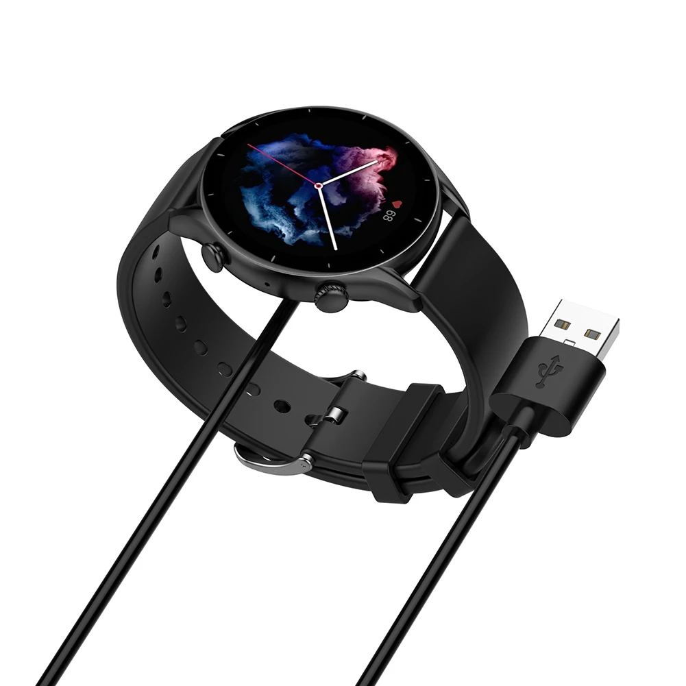 Cable de carga magnético para Amazfit GTR4, GTS3, T-Rex2, adaptador de cargador para reloj inteligente, Cable de carga USB, Cable magnético de carga rápida - imagen 5