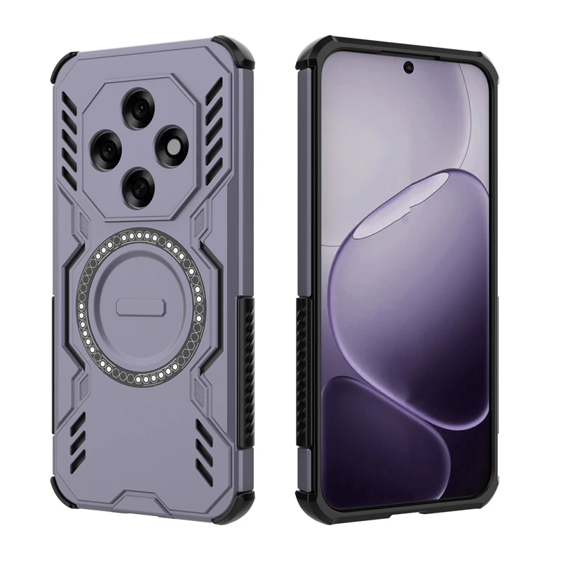 Funda de teléfono con disipación de calor para Oppo F31 Pro 5G India, pieza de atracción magnética para Oppo F31 Pro 5G India чехол, funda trasera
