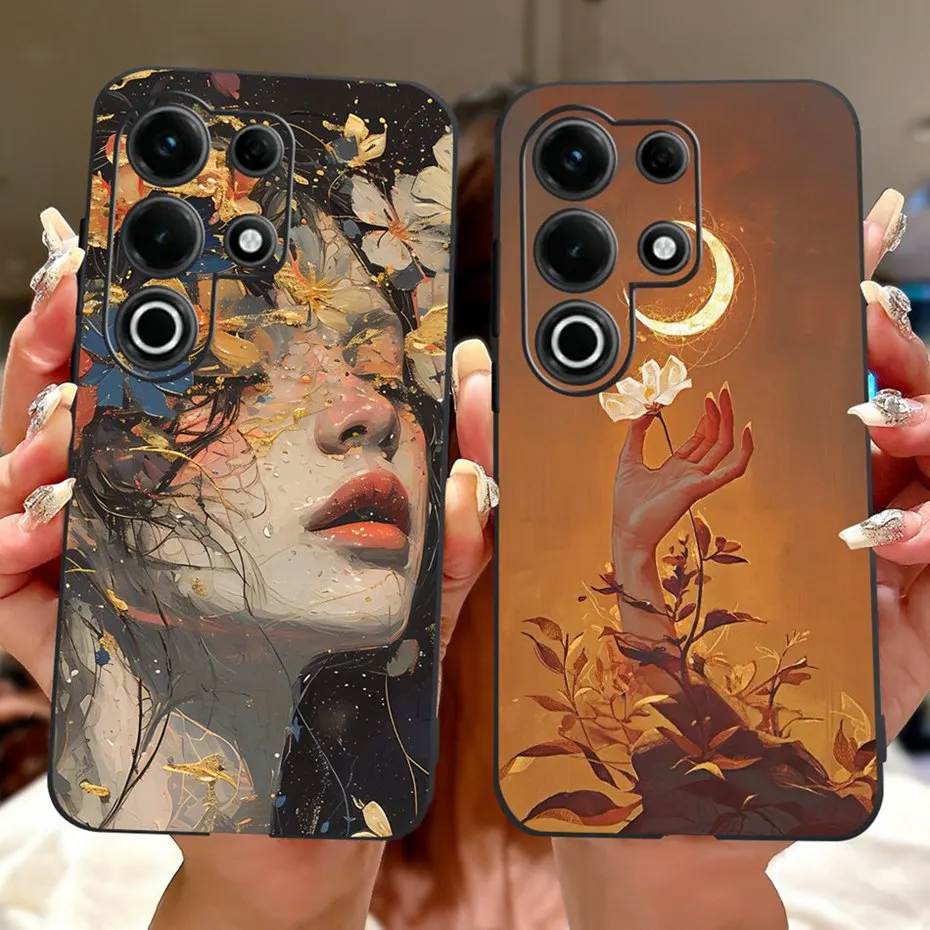 Nueva funda de pintura de moda para Itel S25 Ultra ItelS25, fundas de teléfono de silicona suave TPU para parachoques Itel S25 S25Ultra S686LN S685LN