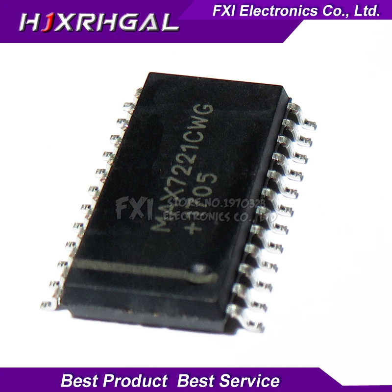 MAX7221CWG MAX7221 SOP24 SOP SMD nuevo original, 5 unidades