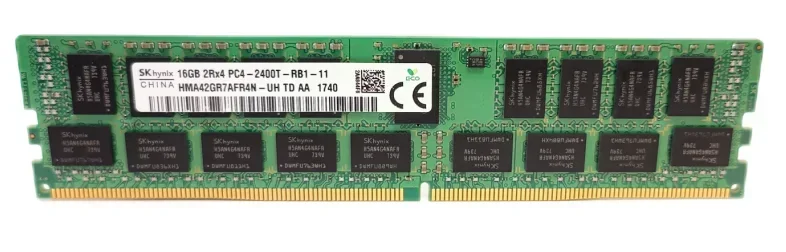 SK hynix 16GB 2Rx4 2400T DDR4 2400MHz ECC REG RDIMM RAM registrada 16G Memoria de servidor X99 puede usar - imagen 2