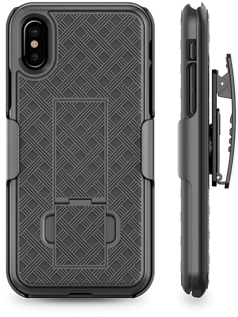 Funda de teléfono deportiva con Clip para cinturón de cintura para hombre, funda trasera con soporte para IPhone 17 Air 15 Plus 12 Mini 11 13 14 16 Pro Max - imagen 5