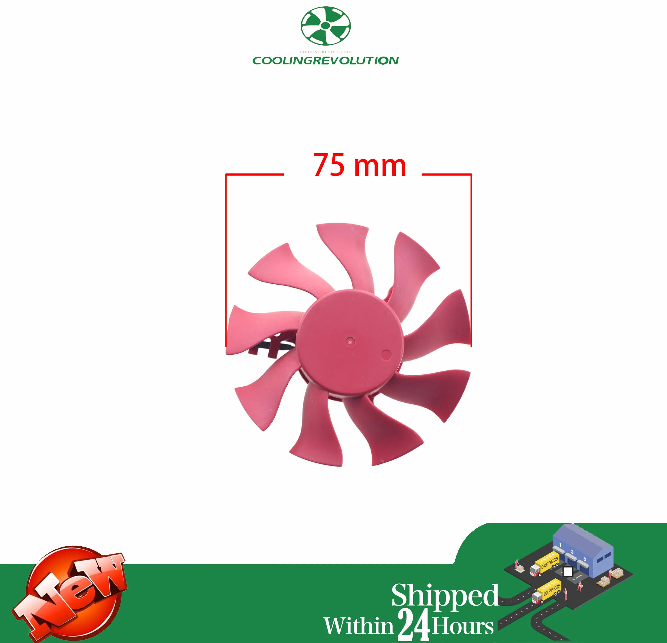 FD8015U12S Ventilador Sin Escobillas 12V para Tarjeta Gráfica - imagen 5