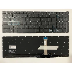 Teclado de ordenador portátil con diseño estadounidense para Acer Nitro 5 teclado AN515-57 AN515-56 AN515-45 AN515-54 NSK-RAQFBC