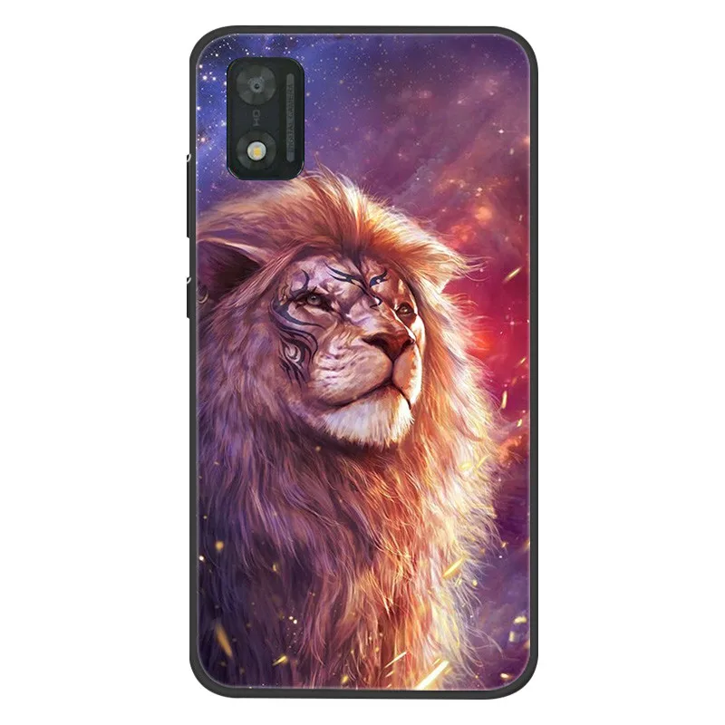 Funda negra de silicona suave para teléfono, carcasa protectora completa A prueba de golpes para ItelA17, ItelA17 - imagen 4