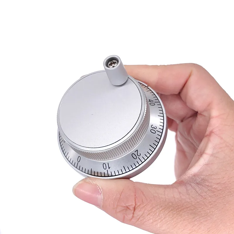 1 volante CNC pulser 60mm pulso 100 5V 4 pines 6 pines generador de pulso Manual volante máquina CNC codificador rotatorio - imagen 5