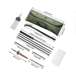Kit de limpieza para rifle AR-15, M16, M4 y AK