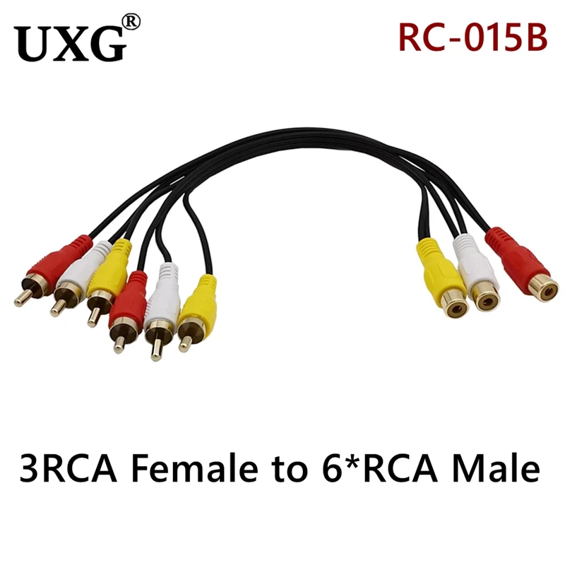 9 RCA Hembra - Vista del conector hembra RCA