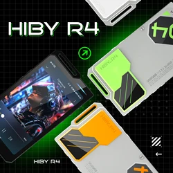 HiBy R4 Reproductor HiFi DAP Android 12 – DAC ES9018Q2M, Bluetooth y WiFi