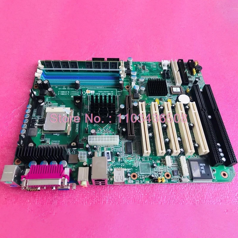 Para placa base de ordenador Industrial Advantech con 2 ranuras Isa AIMB-742 AIMB-742VE A2 - imagen 4