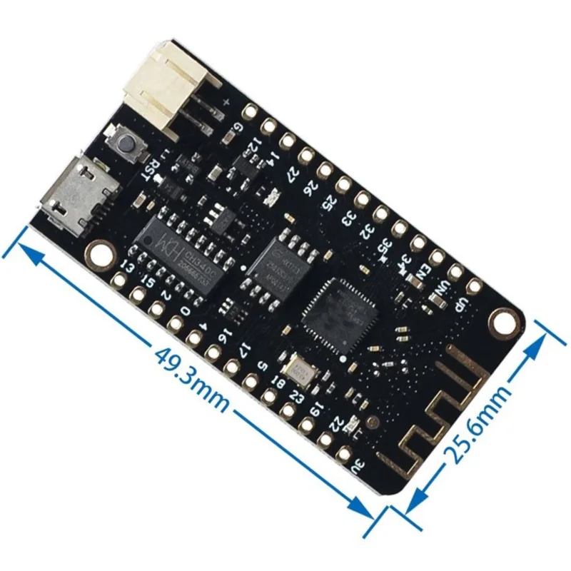 1 Uds Wifi para placa de desarrollo Bluetooth antena ESP32 ESP-32 REV1 CH340 CH340G MicroPython Micro USB interfaz de batería de litio - imagen 3