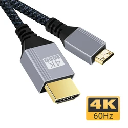 Cable Mini HDMI a HDMI 2.0 - 4K 60Hz Alta Velocidad
