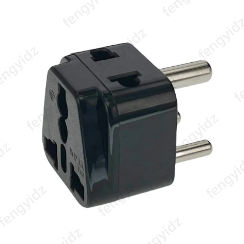 Conector de alimentación Universal 2 en 1 CE cobre India Pakistán Sudáfrica Japón au eu EE. UU. Reino Unido a la India adaptador de viaje tipo D - imagen 2