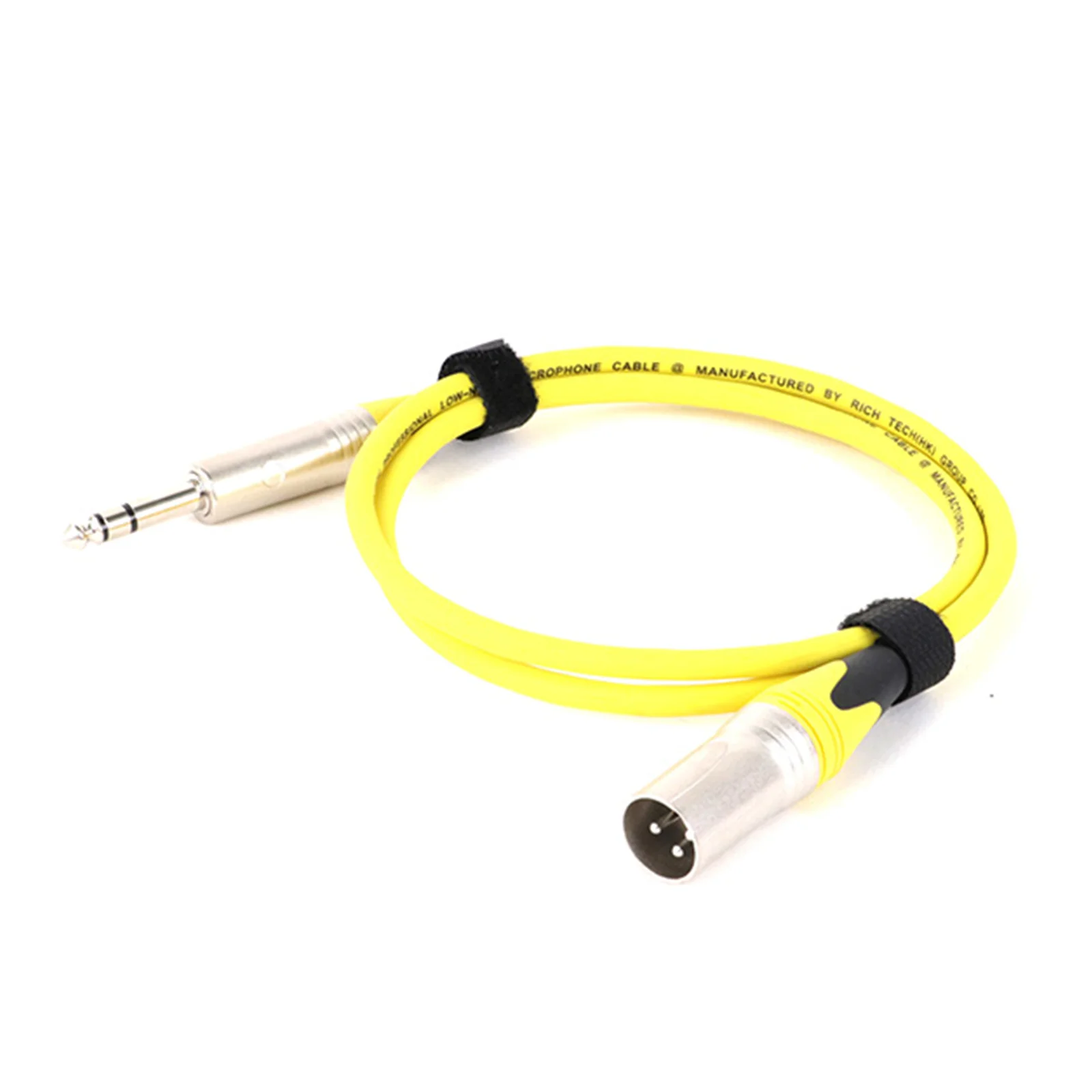 Cable de Audio balanceado XLR macho a 6,35 6,5 TRS, Cannon, micrófono estéreo Karon, consola de mezcla, línea de extensión de tarjeta de sonido - imagen 4