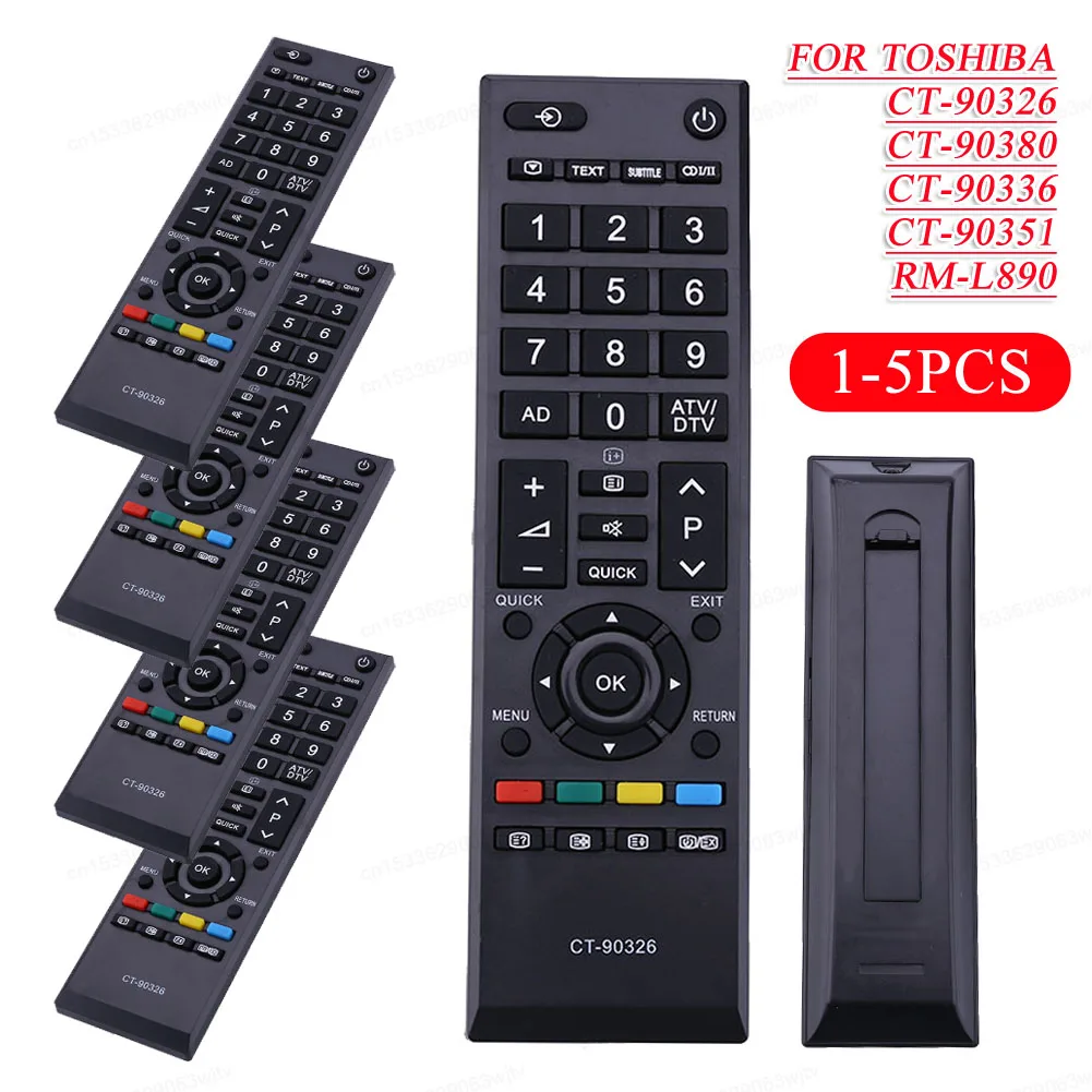 Mando a distancia de TV para Toshiba CT-90326, CT-90380, CT-90336, CT-90351, LCD, repuesto