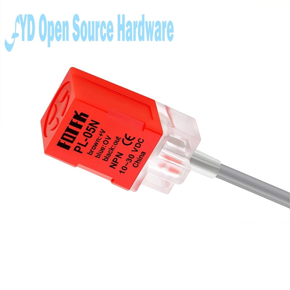 Interruptor de proximidad de alta calidad, Sensor de PL-05N CC, 3 cables, normalmente abierto, limitador de PL-05P, Sensor cuadrado - imagen 5