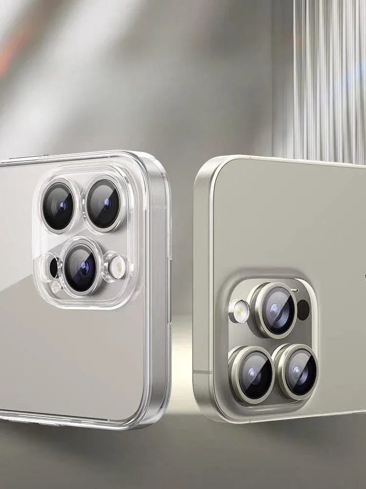 Protector de lente de cámara Original para IPhone 15 16Pro Max 14 Plus IPhone 15Pro 15Plus, cubierta protectora de vidrio templado, 2-3 uds. - imagen 3