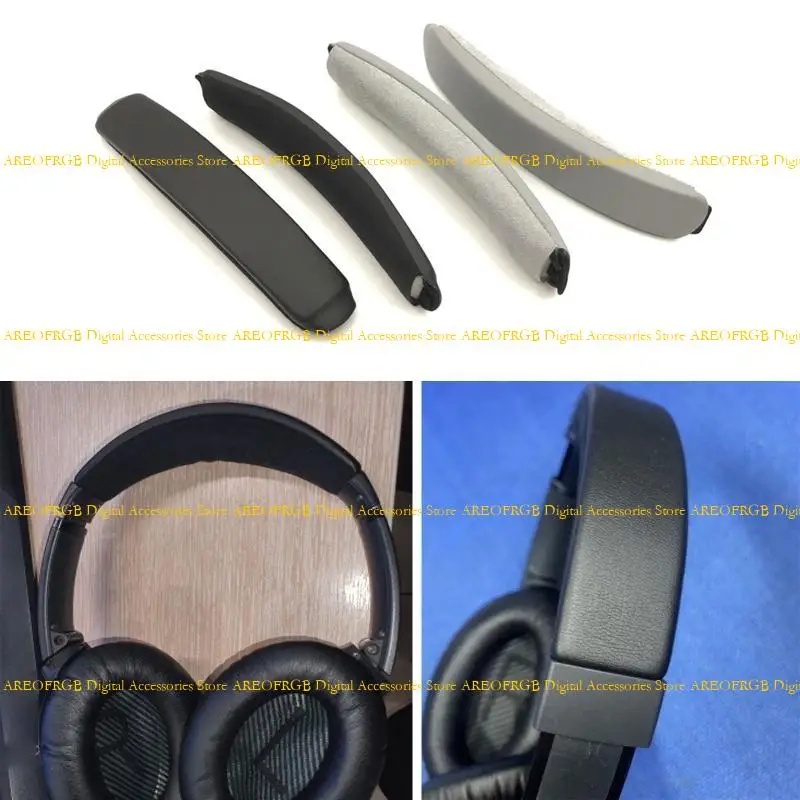 E21E Auriculares Head manga cabeza manga cabeza cabeza protectores cojín para auriculares QC35