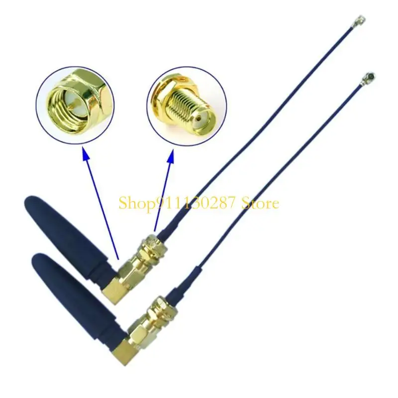 J1HC 3DBI SMA Frecuencia antena masculina 2400-2500MHz Temperatura trabajo -40 ℃ ~+85 ℃ - imagen 2