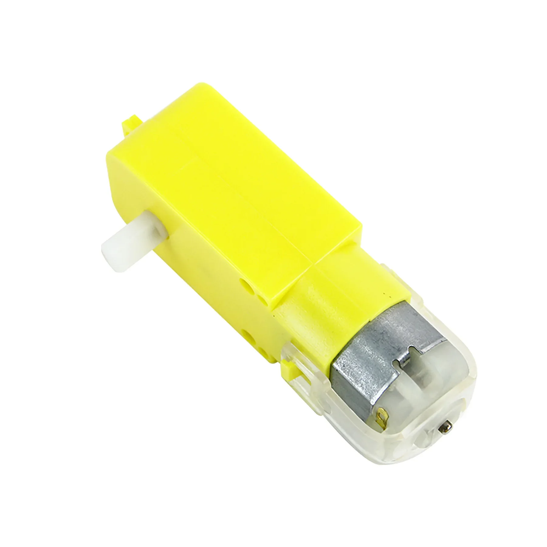 Yahboom TT DC Motor reductor de engranajes eléctricos con soporte, escobillas de carbón y Terminal XH2.54 para Kit de Robot DIY, coche de cuatro unidades - imagen 5