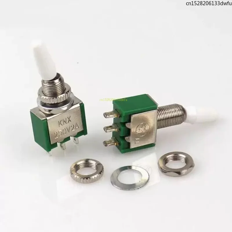 10 Uds SANYU KNX1 * 2/2A KNX interruptor de palanca 3 pines 2 engranajes interruptor de alimentación de palanca en miniatura interruptor de brazo basculante de 2 engranajes 2A 250V - imagen 4