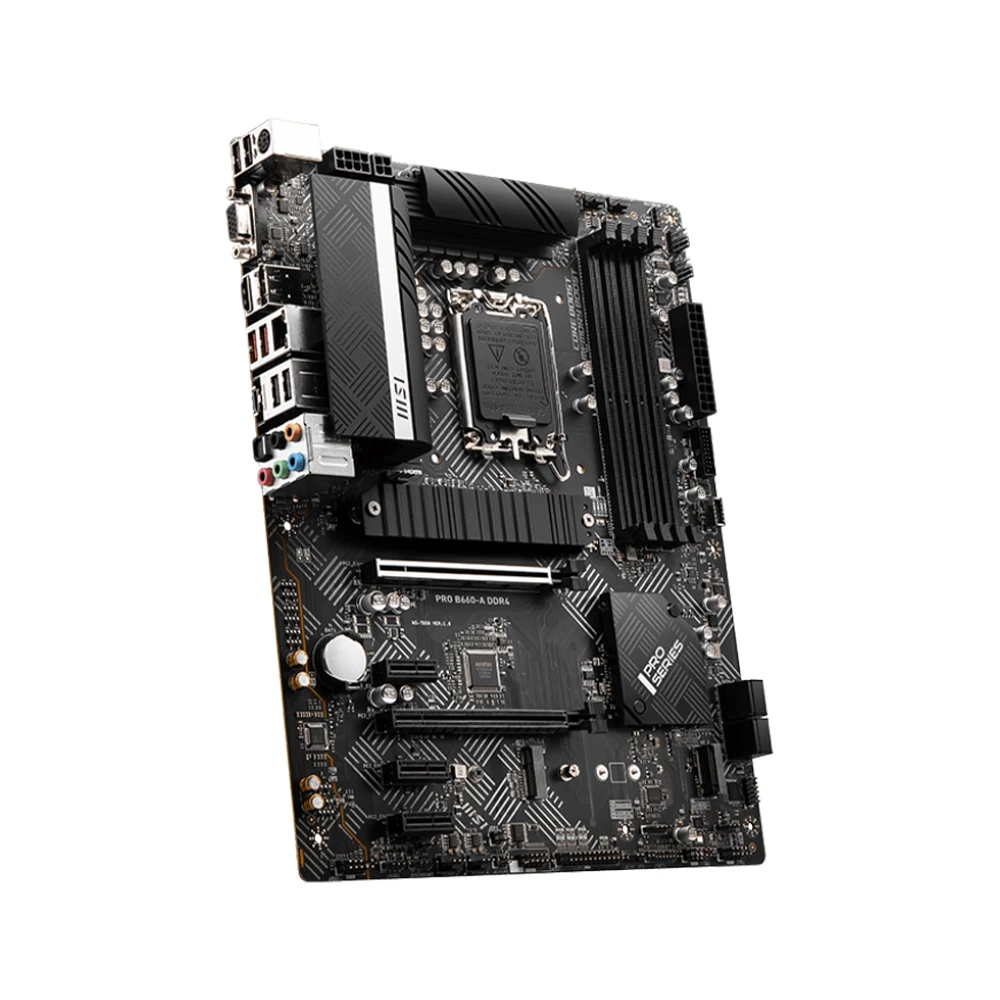 Placa base MSI PRO B660-A DDR4 compatible con i9-14900KF 13900K i7-14700K 13700 i5-12400F CPU 4xDDR4 5333MHz HDMI NVME M.2 LGA1700 - imagen 4