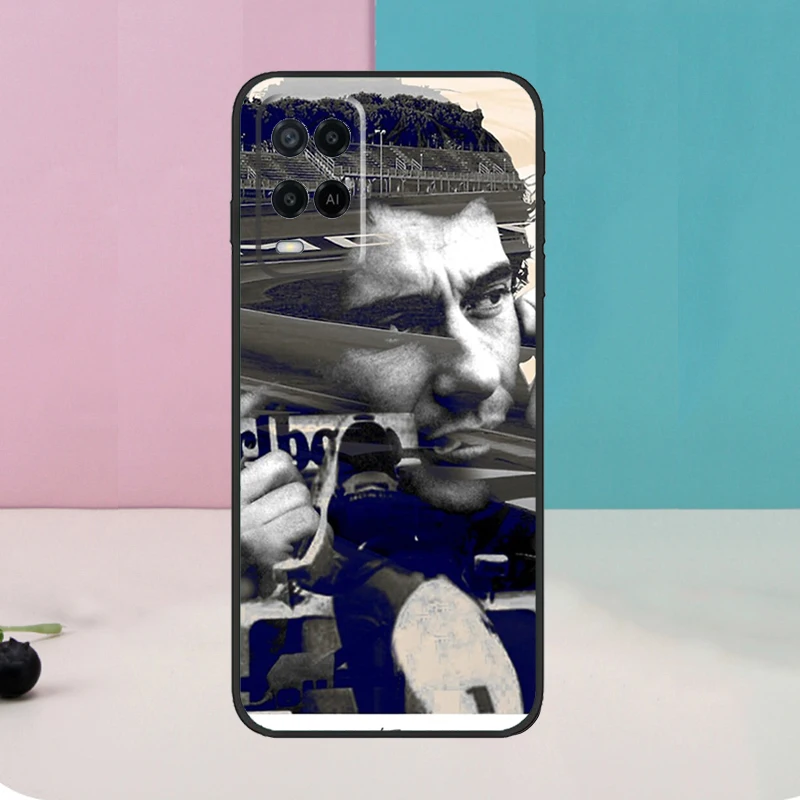 Ayrton Senna para OPPO A57 A77 A17 A16 A15 A54 A74 A94 A52 A72 A5 A9 A53 A91 A93 A76 A96 A58 A78 A98 - imagen 2