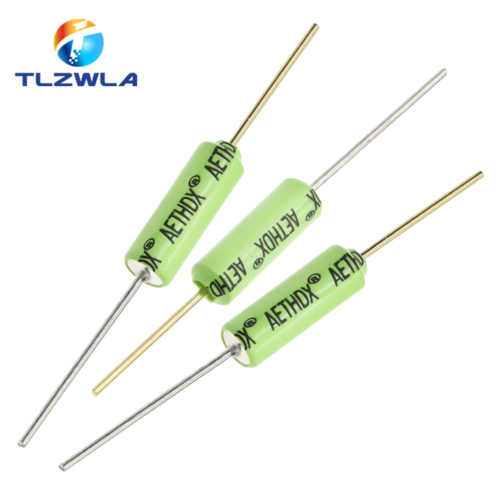 10 Uds SW-200D interruptor de inclinación de bola de vibración doble verde