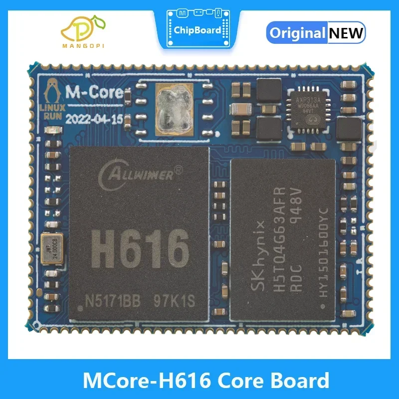 MangoPi MCore-H616/ H313 Core Board Quad-Core A53 Almacenamiento súper grande 1GB 512MB