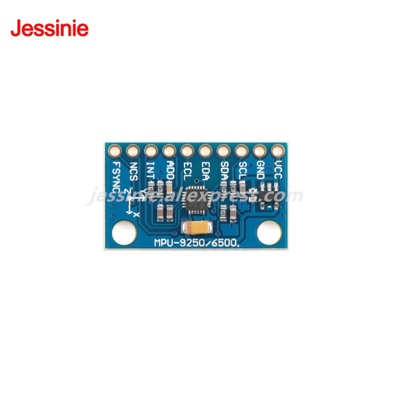 1-10 Uds MPU-6500 MPU-6500 6DOF Módulo de Sensor giroscópico de aceleración de actitud de 6 ejes IIC I2C SPI para Arduino con Pin de GY-6500 - imagen 2