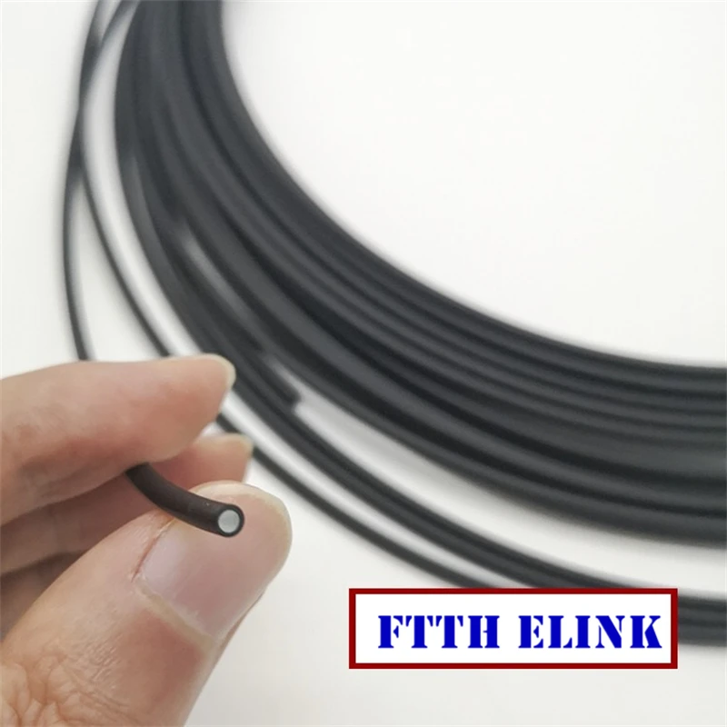 FTTHELINK-POF Chaqueta de fibra óptica de plástico, 2,0*3,0 mm, diámetro exterior del núcleo de 2 mm 3,0 mm, 10MTR