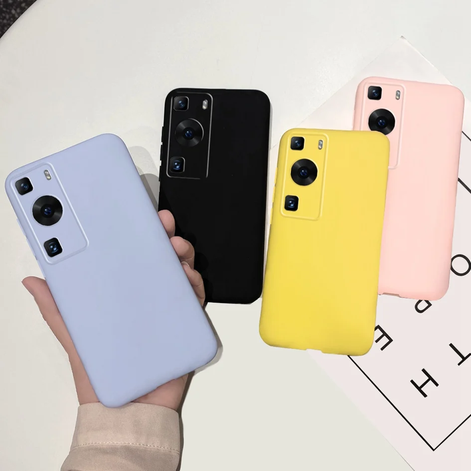 Funda de silicona líquida para teléfono Huawei P60 Pro, carcasa suave delgada Original para Huawei P60 Art P60Pro P 60 5G 2023, novedad - imagen 4