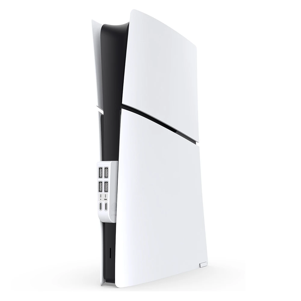 Hub USB con 4 puertos USB y 2 puertos tipo C extensor de puerto USB adaptador de concentrador expansor divisor USB para PS5 Slim para Playstation 5 Slim - imagen 5