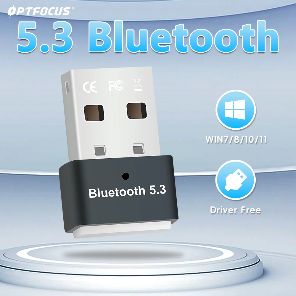 Adaptador USB Bluetooth 5.3 Multipunto para PC y Portátil