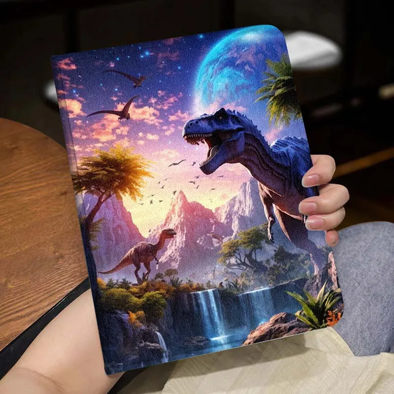 Patrón de dinosaurio caliente para Huawei Honor Tab Magic Pad GT 6 X9 X8A X8 V8 V7 9 8 2 3 13,3 10 Pro pulgadas funda para tableta - imagen 3