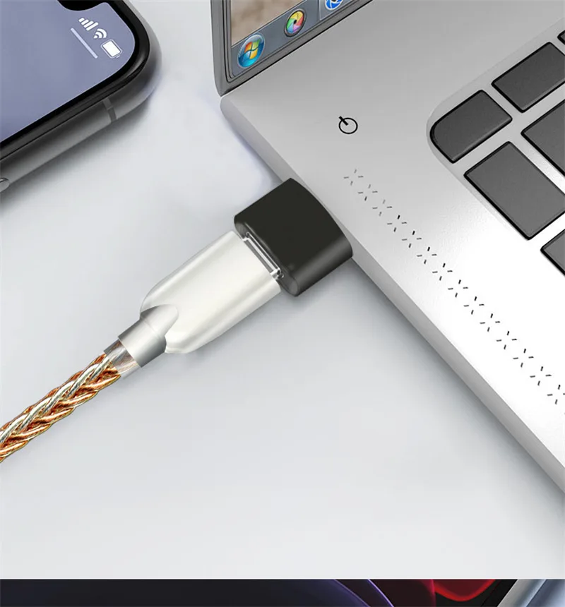 CX31993 97220 HiFi USB DAC tipo C a 3,5mm amplificador de auriculares CX31993 decodificador de Audio AMP adaptador de teléfono Digital DAC para Android - imagen 5