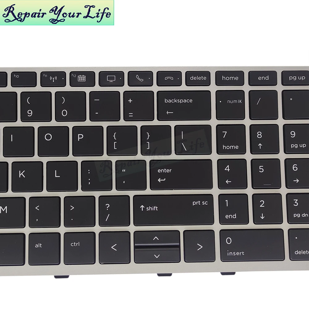 Teclado retroiluminado turco BG US para HP EliteBook 755 G5, 755 G6, 850 G5 850 G6 BUL, teclado Inglés búlgaro, L11999 L12000 - imagen 2