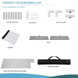 Pantalla Proyector Portátil 120 Pulgadas - Tela 4K 3D con Soporte